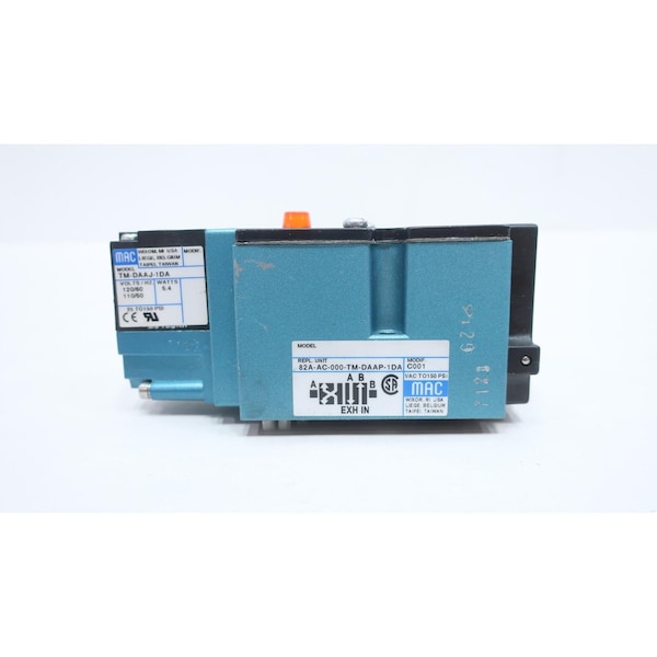 Mac Pneumatic Solenoid Valve 120V-Ac 150Psi 82A-AC-000-TM-DAAP-1DA - main