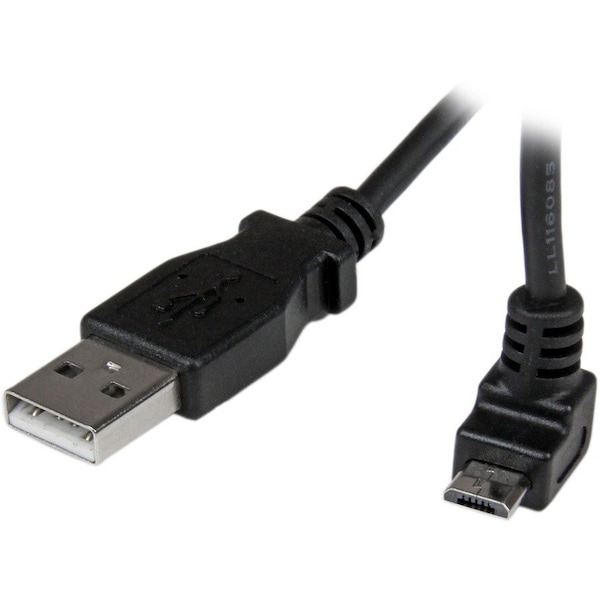 Startech.Com 1M USB TO UP ANGLE MICRO USB CABLE USBAUB1MU - main