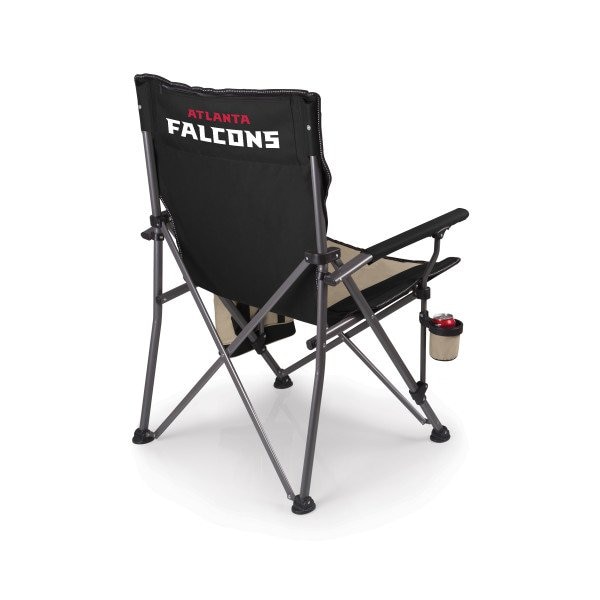 Picnic Time Family Of Brands NFL Atlanta Falcons - Big Bear XXL Camping Chair with Cooler 808-00-175-025-2 - main