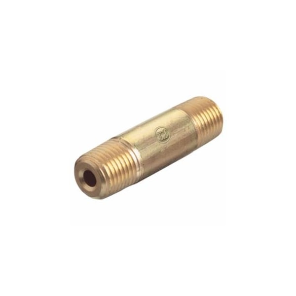 Western Enterprises Pipe Thread Nipples, 3,000 psig, Brass, 1/2 in NPT 312-BN-8-35HP - main