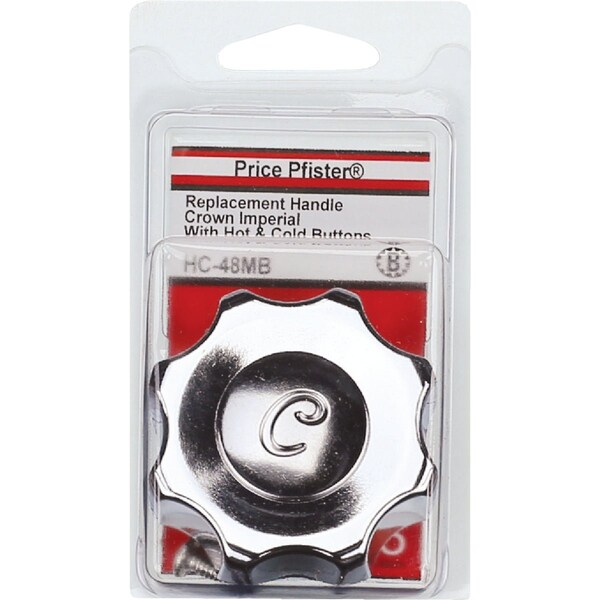 Westlake Pipe & Fittings Price Pfister Crown Imperial Tub & Shower Chrome Tub & Shower Handle Kit HC-48MB - main