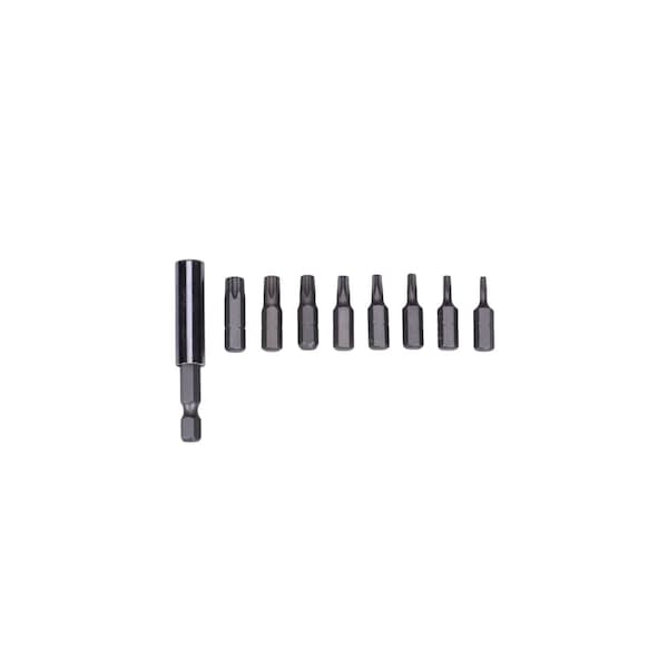 Century Drill & Tool 9 Piece Star-Drive Bit and Holder Set 68917 - main