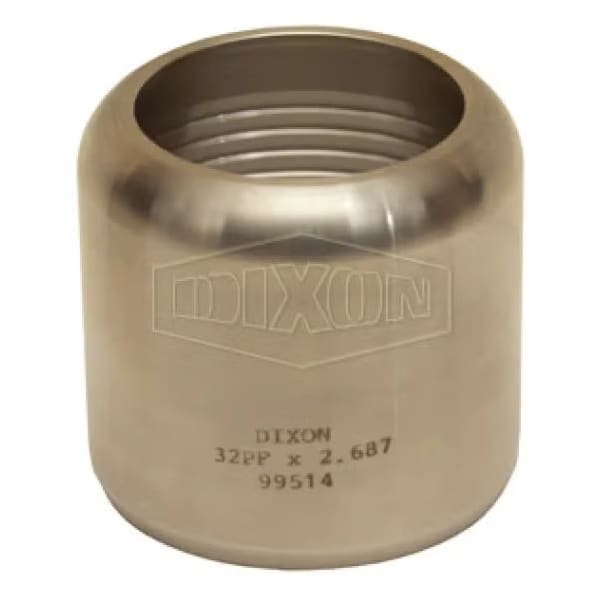 Dixon Internal Expansion Sanitary Flow Chief Ferrule, 2 ID x 2-28/64 to 2-31/64 OD in Nominal, 2-11/16 in 32PFX2.500 - main