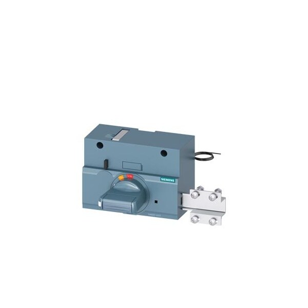 Siemens front mounted rotary operator standard with door interlock IEC IP30/40 24 V 3VA9257-0EK23 - main