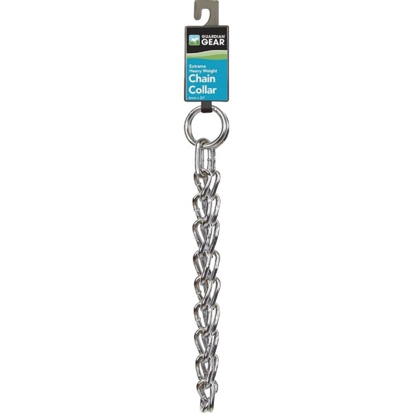 Boss Pet Guardian Gear 24'' Chrome-Plated Steel Heavy-Weight Dog Choke Chain 12624 - main