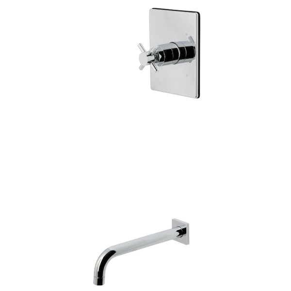 Kingston Brass Single-Handle Pressure Balanced Tub Faucet, Polished Chrome KB6341DXTO - main
