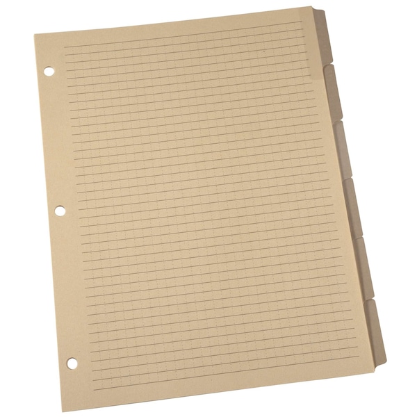 Rite In The Rain Generic Planner Tab Set, 8.5 in x 11 in 9271-MX - main