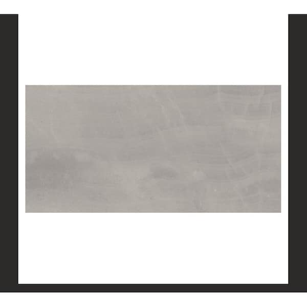 Andova Tiles SAMPLE-Sillion Grey 24-in. x 48-in. Matte Large Format Concrete Look Porcelain Floor and Wall Tile SAM-ANDSILL1459 - main