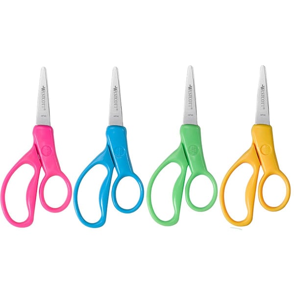 Officespace Westcott for Kids 5 in. Scissors - Pack of 30, 30PK OF996264 - main