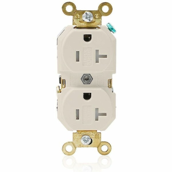 Leviton PlugsandReceptacles, 20A, 125VAC, Bl, Nylon 5362-SGT - main