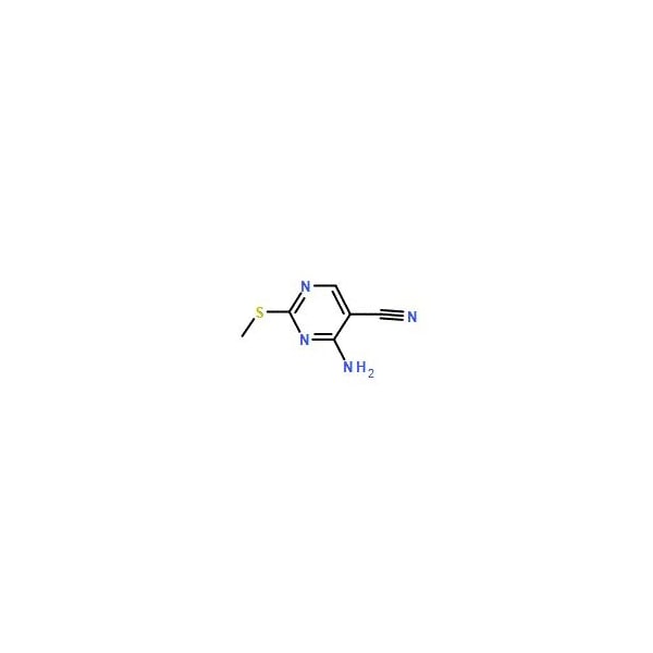Ak Scientific 4-Amino-2-(methylthio)pyrimidine-5-carbonitrile (10g), CAS 770-30-9 Y4054-10g - main