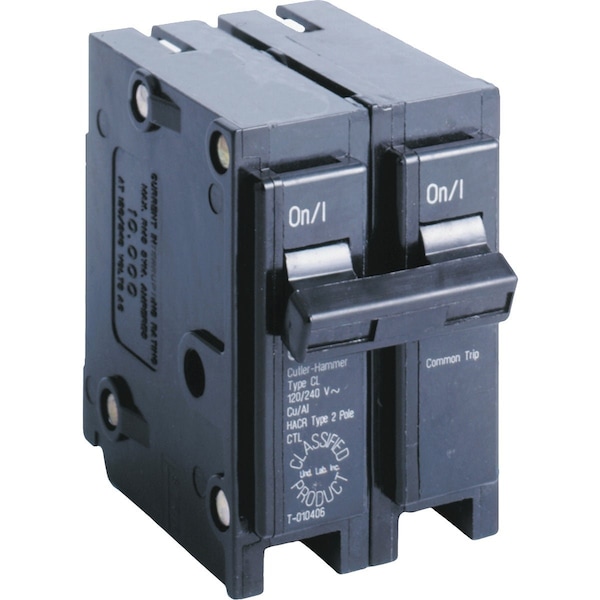 Eaton 30A Double-Pole Standard Trip Universal Replacement Circuit Breaker CL230CS - main