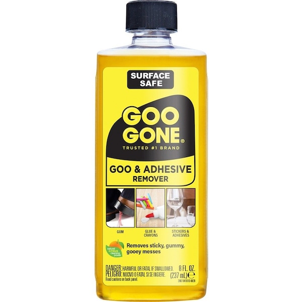 Goo Gone Liquid Adhesive Remover 8 oz 2087 - main