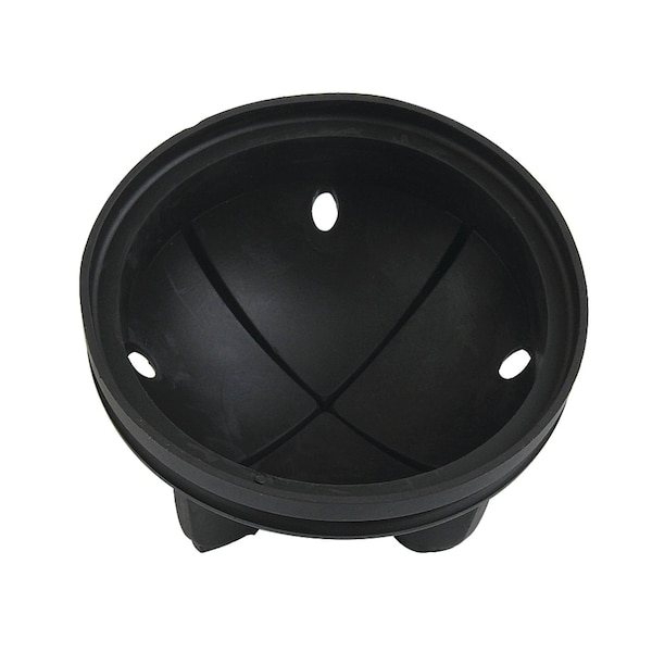 Kingston Brass Garbage Disposal Splash Guard, Black KD4300 - main