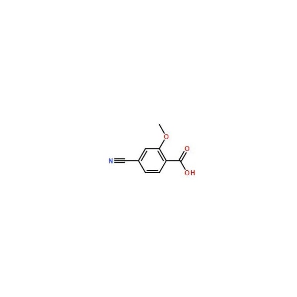 Ak Scientific 4-Cyano-2-methoxybenzoic acid (5g), CAS 89469-52-3 4810AC-5g - main