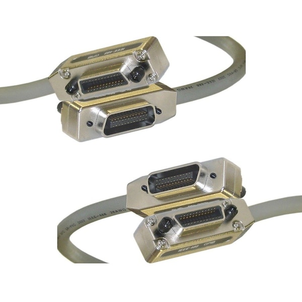 Cable Wholesale GPIB/HPIB Daisy Chain Cable, IEEE-488, CN24 Male and Female on Each End, 1 meter (3.3 foot) 11E1-01701 - main