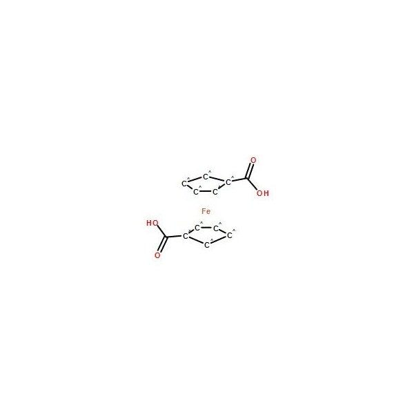 Ak Scientific 1, 1'-Ferrocenedicarboxylic acid (1g), CAS 1293-87-4 4598AH-1g - main
