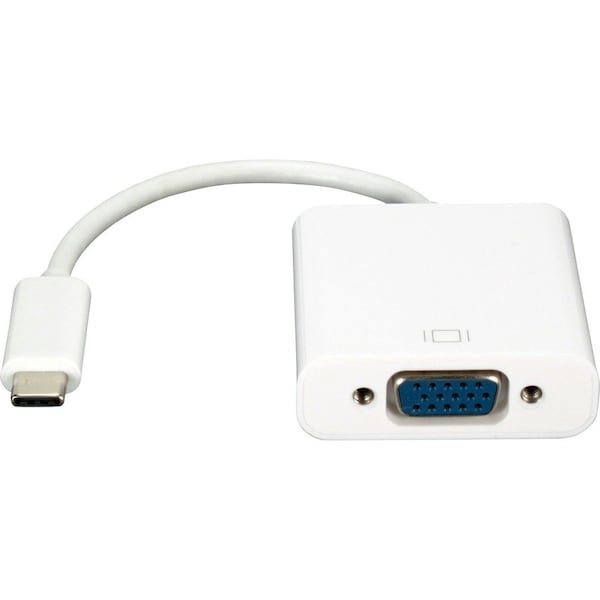 Qvs USB-C / Thunderbolt 3 to VGA Video Converter - USB Type C - 1 x VGA USBCVGA-MF - main