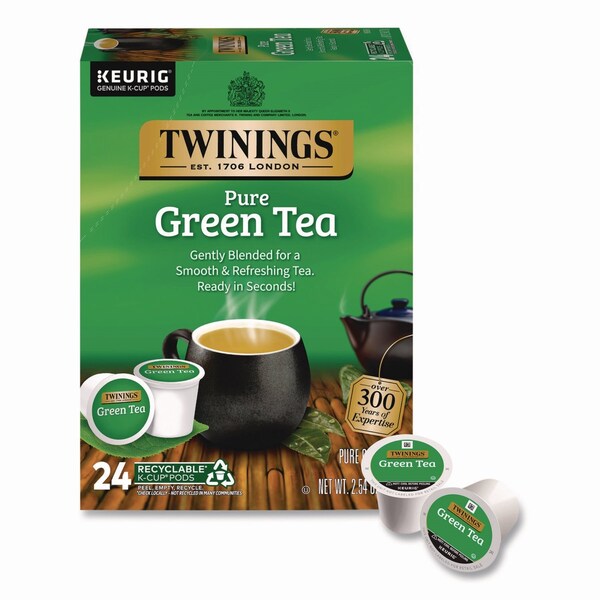 Twinings Tea K-Cups, Green Tea, 0.11 oz, 24PK TNA85788 - main
