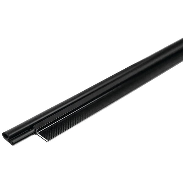 M-D Building Products 43305 Weatherstrip, 1 in W, 1 in Thick, 84 in L, Aluminum, Brown 43342 - main