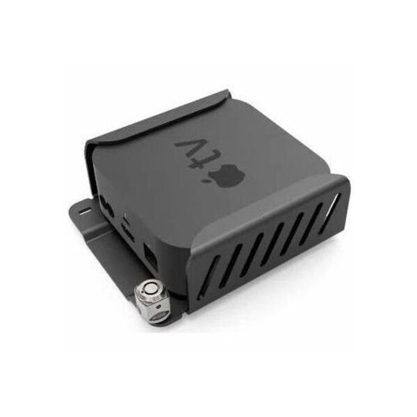 Compulocks APPLE TV SECURITY MOUNT (4TH, 4K 1-2ND GEN) (2018-2021) WITH CABLE LOCK BLACK ATVEN35CL - main
