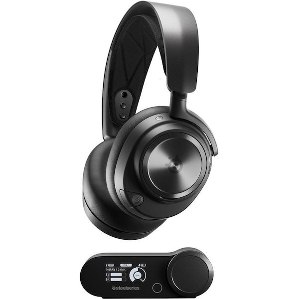Steelseries Arctis Nova Pro Wireless for Xbox USB Connector Circumaural Gaming Headset, Black 61521 - main