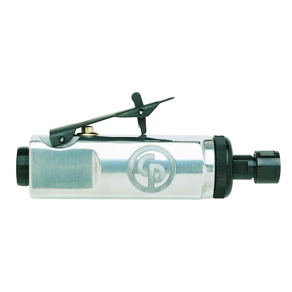 Chicago Pneumatic Straight Die Grinder, 1/4 in NPT Female Air Inlet, 1/4 in Collet, Medium Duty, 24,000 RPM, 0.5 hp CP860 - main