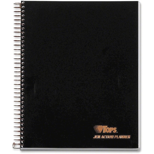 Tops 8-1/2 x 6-3/4" Wired Planner Pad, 100 Pg TOP63827 - main