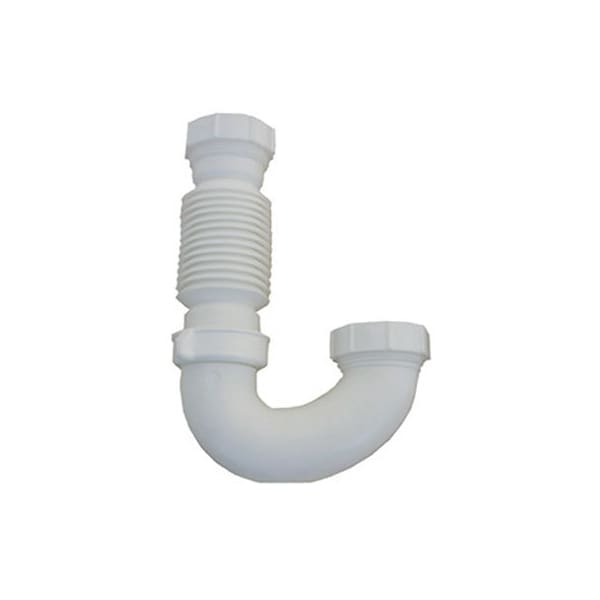 Larsen Supply Co 1-1/2"Wht Flex J Bend 03-4225 - main
