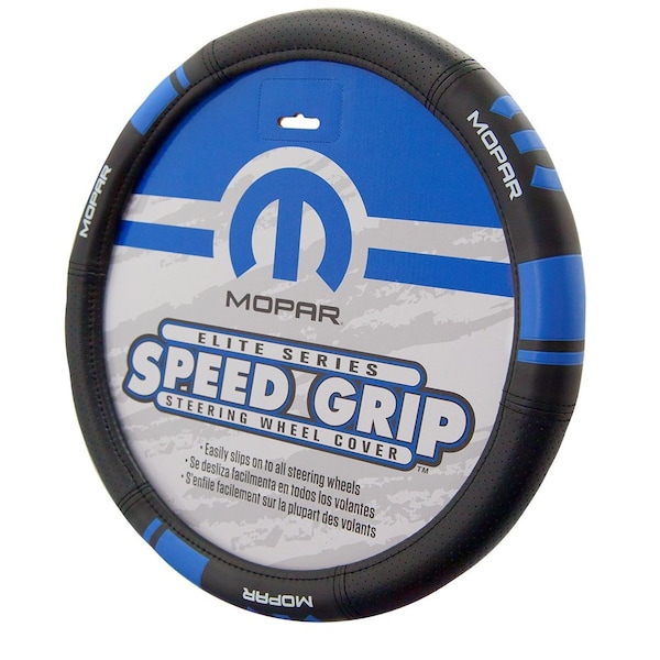 Plasticolor Universal Mopar Logo BlueBlack Rubber With Burlwood 006761R02 - main