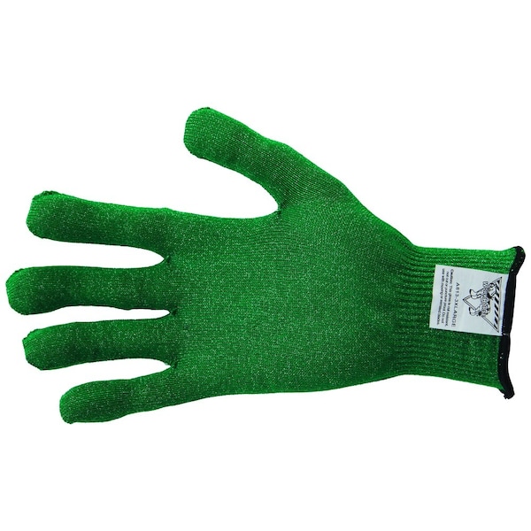 Workhorse Color-Coded Cut-Resistant Hand Protection Gloves, FDA-Compliant, A8, 13 Gauge WH A513-GRN-3XL - main