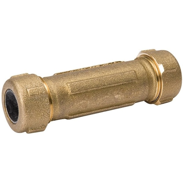 B & K Coupling Compression 1-1/4 Brs 160-306NL - main