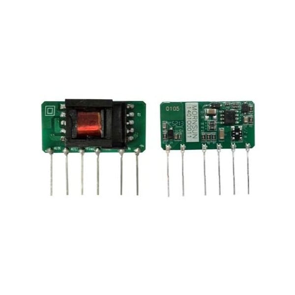 Mornsun AC-DC converter, Low cost, 1W 12VDC, 85-305VAC input LS01-15B12SS - main