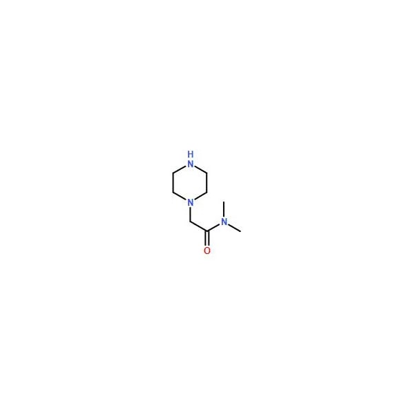 Ak Scientific N, N-Dimethyl-2-(piperazin-1-yl)acetamide (25g), CAS 39890-43-2 5254AB-25g - main