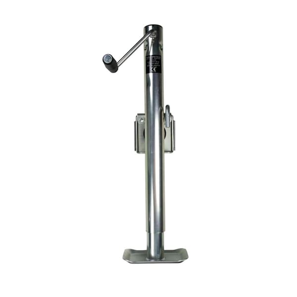 Powerwinch Utility Series Jack - 2500lb, Bolt-On, Flat Plate, Zinc 21500-J-2500-BF-Z-R - main