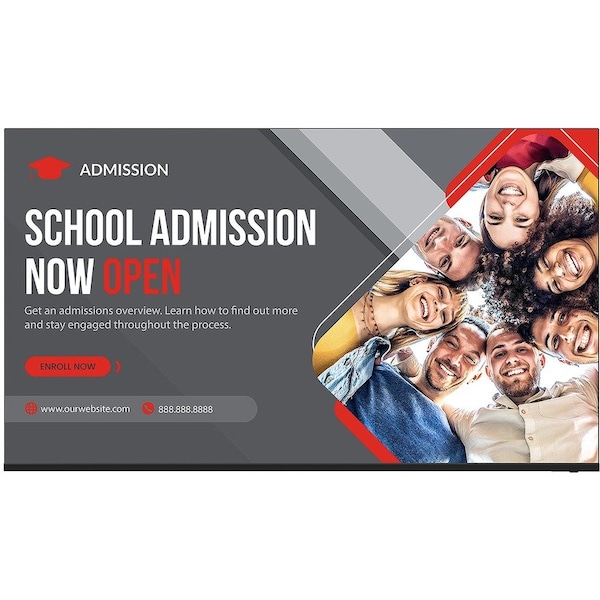 Sharp 43INCH CLASS AQUOS 4K ULTRA-HD COMMERCIAL TV 4P-B43EJ2U - main