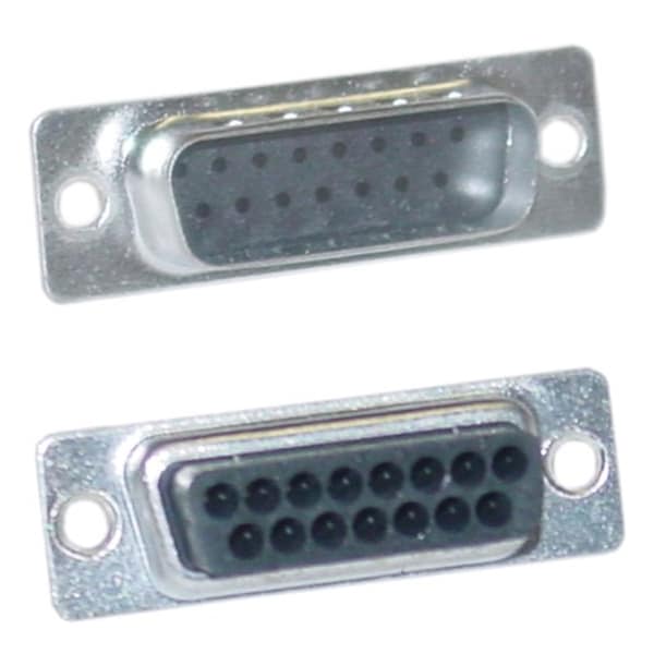 Cable Wholesale DB15 Male Mac / Joystick Crimp Housing 3309-015M - main