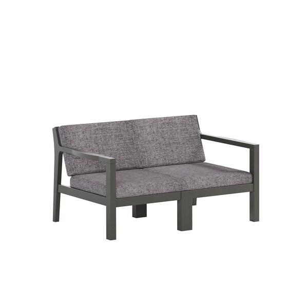 Polybird BREEZE DEEP SEAT LOVESEAT. COFFEE POLYBIRD P108-CF-CASL - main