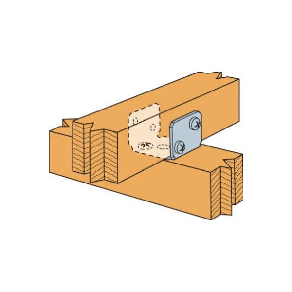 Simpson Strong-Tie Rigid Tie Rtu2 RTU2 - main