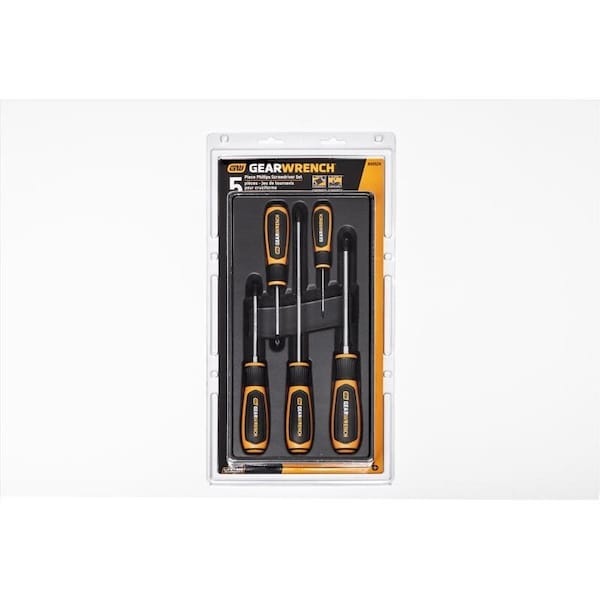 Gearwrench Phillips Screwdriver Set, 7PK 80052H - main