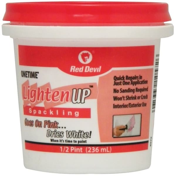Red Devil 0 Spackling Compound White, White, 05 pt Tub 572 - main