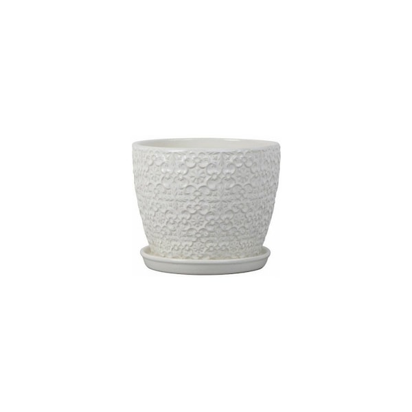 Trendspot 6in WHT Bell Planter White CR11403S-060W - main