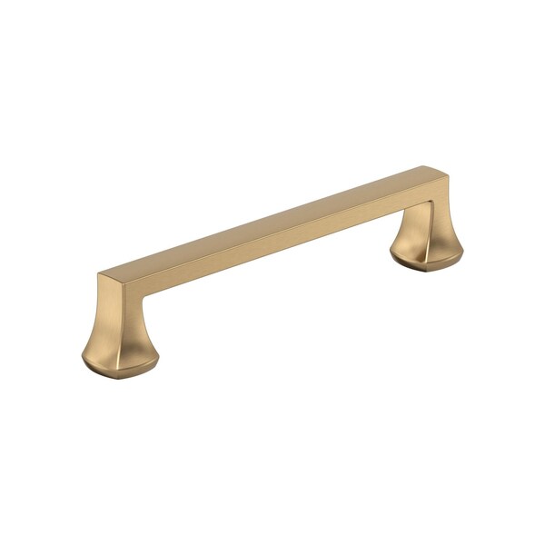 Amerock Hybridize 5-1/16 inch (128mm) Center-to-Center Champagne Bronze Cabinet Pull, 10PK 10VMP37062CZ - main