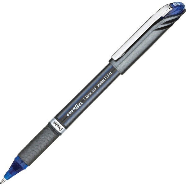 Pentel Pen Set, Blue, Non-Erasable, Gel, PK12 BL30-C - main