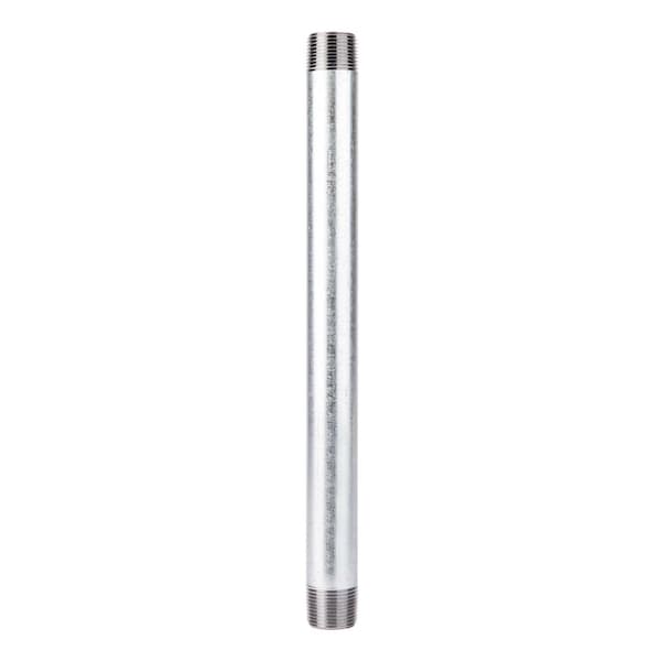 Ace Trading - Nipple 3/4 in. MIP each X 3/4 in. D MIP Galvanized Steel 12 in. L Nipple 303U34X12 - main