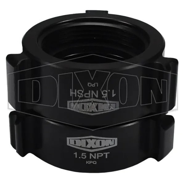 Dixon Style N53 Rocker Lug Adapter, 6 in, FNPT Rigid x FNPSH Swivel N53-60S60T - main