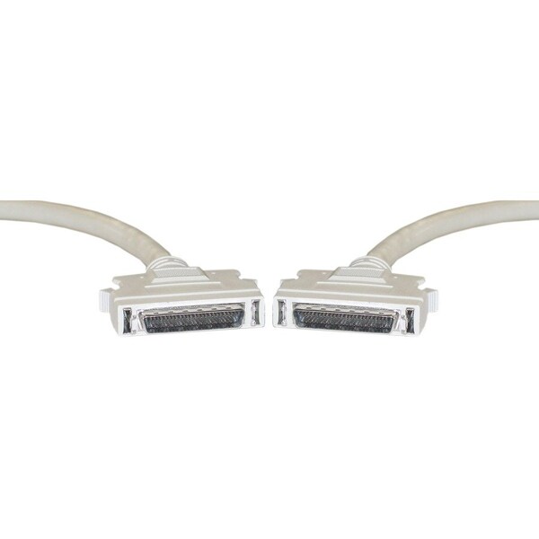 Cable Wholesale SCSI II cable, HPDB50 (Half Pitch DB50) Male, 25 Twisted Pairs, 3 foot 10P1-02103 - main