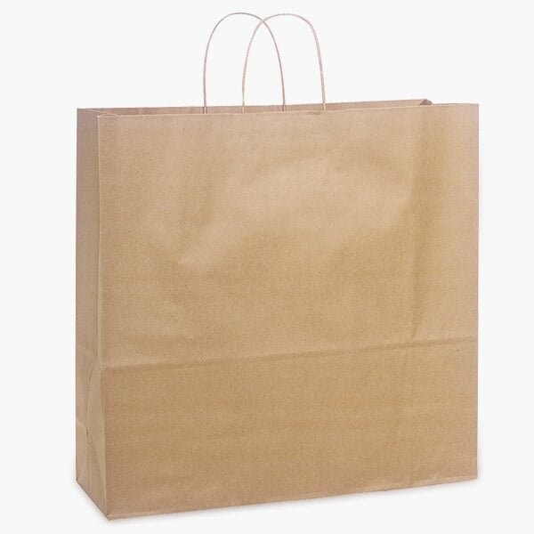Nashville Wraps 100% Recycled Kraft Paper Bags, Jumbo 18x7x18.75", 200PK RKBLAR - main