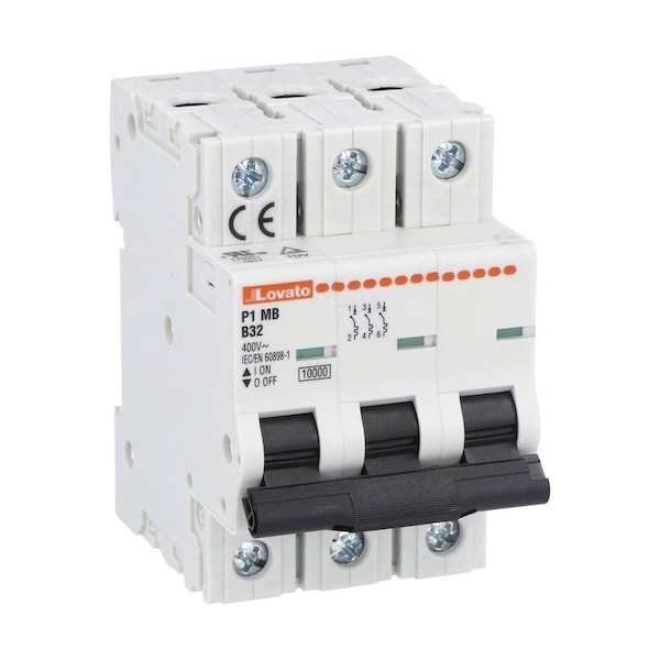 Lovato Miniature Circuit Breaker 3P B P1MB3PB25 - main
