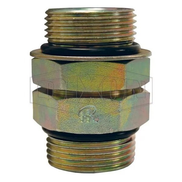 Dixon Adjustable O-Ring Union, 1-5/16-12 Nominal, Male SAE O-Ring Boss, Steel, Domestic 6403-16 - main